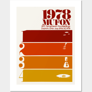 1978 UFO Symposium Dayton, OH Posters and Art